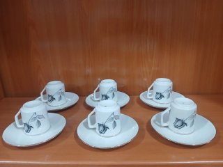 Juego 6 Tazas Café Expreso SANTA CLARA 640513926