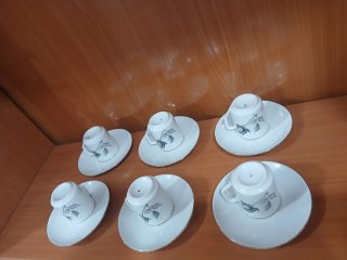 Juego 6 Tazas Café Expreso SANTA CLARA 640513926