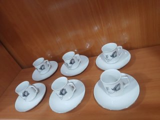 Juego 6 Tazas Café Expreso SANTA CLARA 640513926