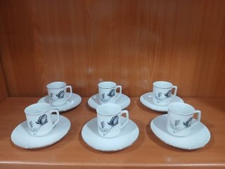 Juego 6 Tazas Café Expreso SANTA CLARA 640513926