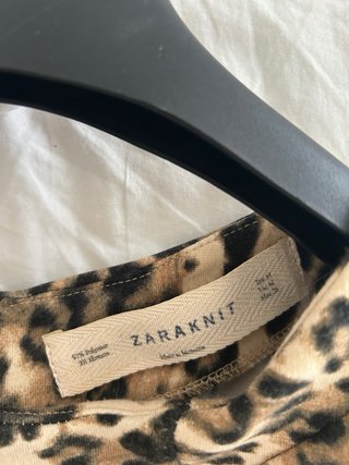 Vestido Zara Animal Print