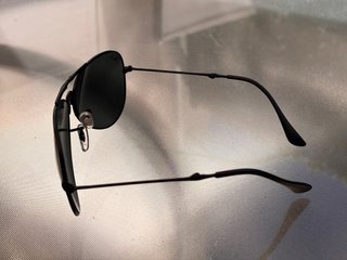 Gafas de sol Ray-Ban Aviator plegables negras