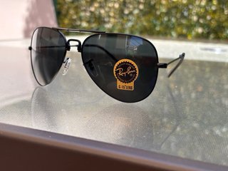 Gafas de sol Ray-Ban Aviator plegables negras