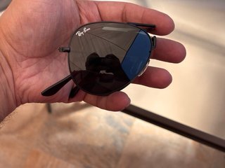 Gafas de sol Ray-Ban Aviator plegables negras