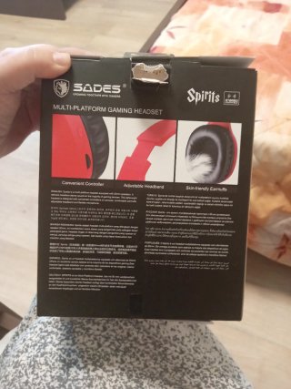 Cuffie Gaming Sades Spirits