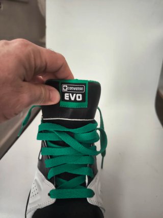 Converse EVO High Top Negro/Blanco/Verde