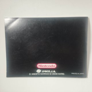 Golf + Manual de Instrucciones – Game Boy
