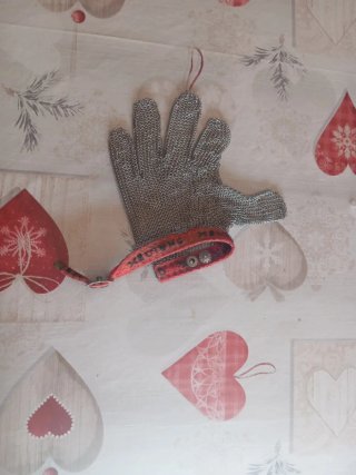 Guantes de carnicero malla metálica