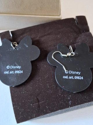 Orecchini Minnie Mouse Rossi e Neri