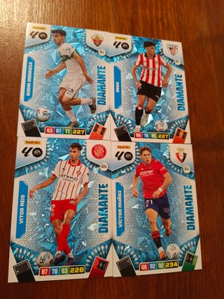 Cromos Adrenalyn Liga DIAMANTE