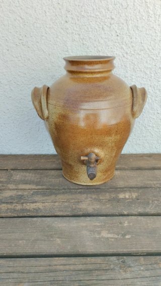 Vasija/ Vinagrera  Antigua Francesa, con grifo