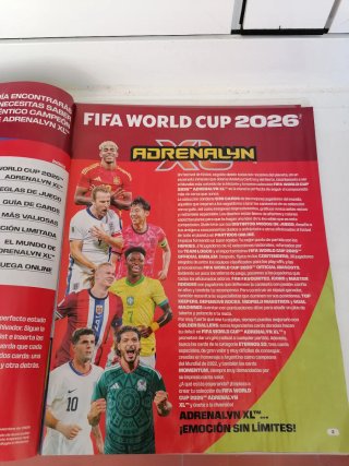 Álbum Fifa World Cup 2026 Adrenalyn XL