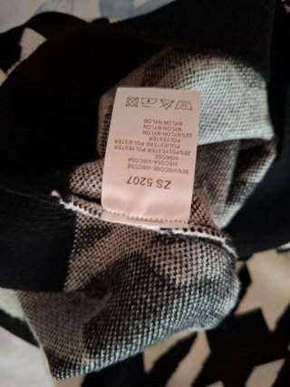 Jersey estampado pata de gallo T. Única