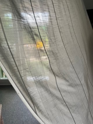 Juego de cortinas blancas transparentes