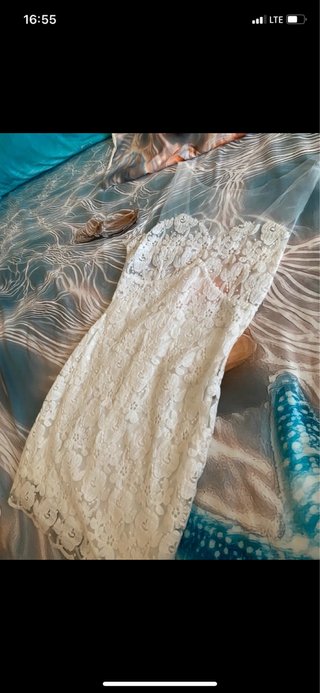 Vestido blanco encaje