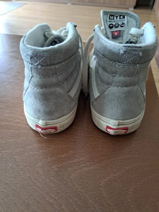Deportivas Vans Altas Grises