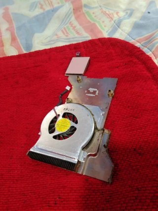 Ventilador y disipador Lenovo portátil