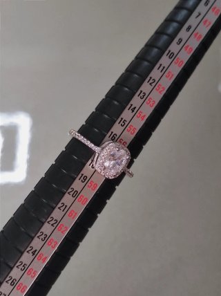 Anillo Plata S925 Circonita mujer boda