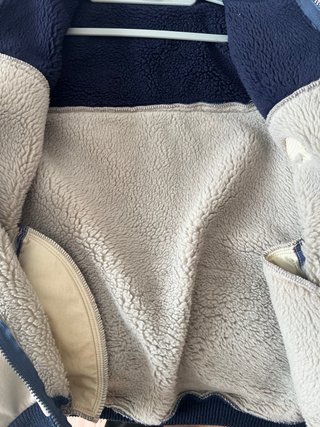 Chaqueta Igloo Beige y Azul Talla M