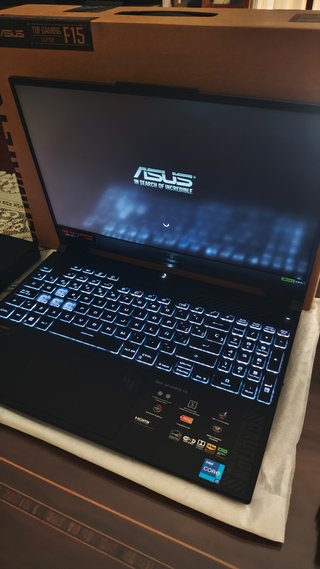 ASUS TUF Gaming F15 FX507 i7 16GB RTX4050 1TB NVMe