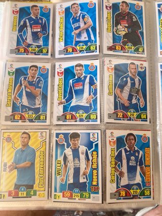 Cromos RCD Espanyol - Más de 40 sin repetir