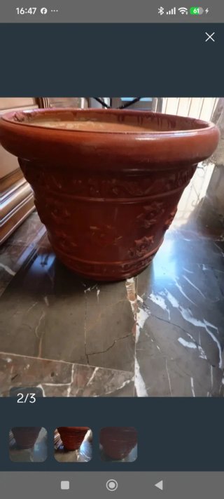Lote de dos macetas grandes baratas