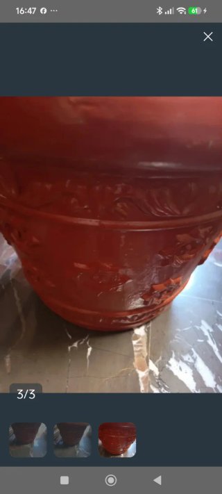 Lote de dos macetas grandes baratas