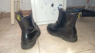 Botas Dr. Martens Negras Usadas
