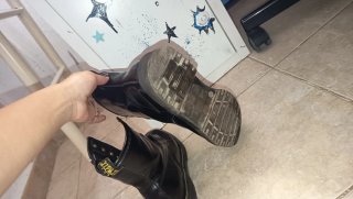 Botas Dr. Martens Negras Usadas