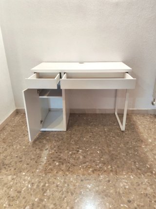 Scrivania Ikea MICKE Bianca