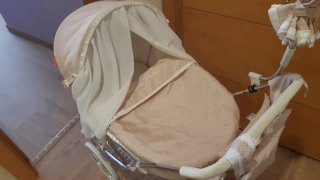 Carro de muñecas reborn Arias.