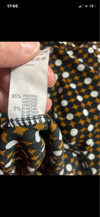 Camicia con fiocco e fantasia geometrica