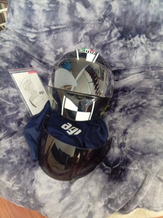 Casco AGV K3 Bola 8 Talla L