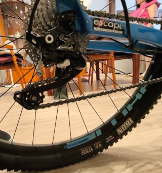 Bicicleta Cube 29 MTB Azul