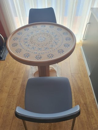 Mesa cerámica artesanal coleccionista