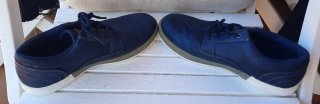 Zapatos de cordones azul marino Talla 38