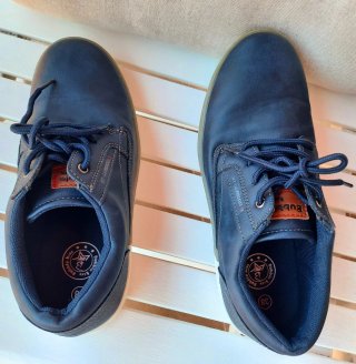Zapatos de cordones azul marino Talla 38