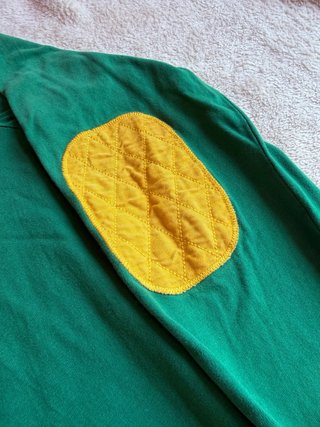 Camiseta College Varsity Gronao Verde Y2K