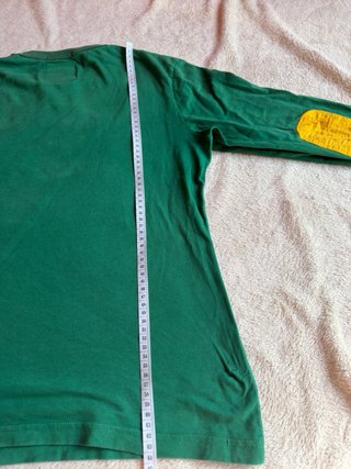 Camiseta College Varsity Gronao Verde Y2K