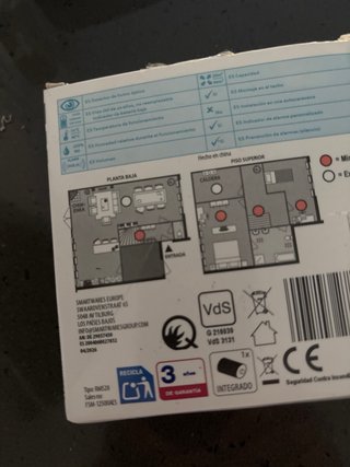 Detector de Humo Workzone 10 Años Batería Integrad