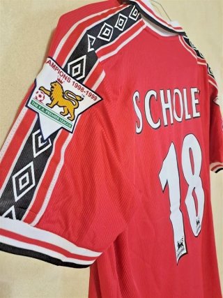 maglia Scholes Manchester United 98/99 tg. L umbro