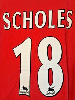 maglia Scholes Manchester United 98/99 tg. L umbro