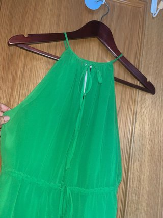Vestido Mango verde talla S