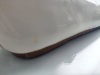 Zapatos de comunión blancos con lazo