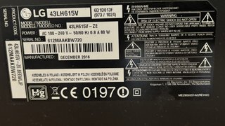 Placa Fuente LG Smart TV 43LH615V