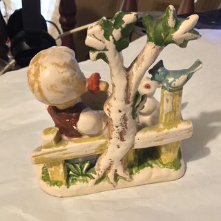 Figura de porcelana Representación Campestre 1940
