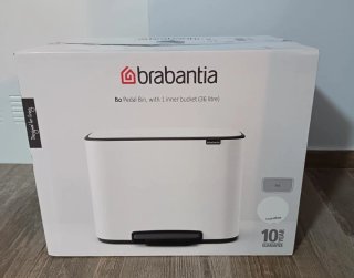 Papelera Brabantia Bo 36L Blanca
