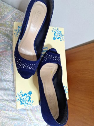 Zapatos de tacón Marypaz azules