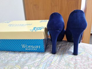 Zapatos de tacón Marypaz azules