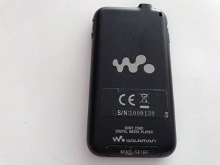 Reproductor MP3 Walkman Sony NWZ-S616F Negro